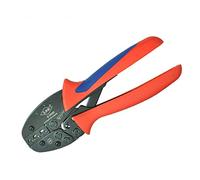 Pinza a crimpare manuale for aggraffatura Terminale a botte aperta, 0,5-6mm² Utensile di crimpatura terminale non isolato Per il fai da te e la riparazione dei cavi