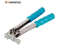 Pinza a crimpare per anello di bloccaggio per frigorifero senza fiamma Pinza elettrica manuale Strumento per saldatura ad anello composito Chiusura rapida