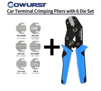 Pinza a crimpare per terminali a molla 6.3/4.8/2.8 SN-58B Pinza a crimpare per terminali di alimentazione per cablaggio auto con pressa a freddo