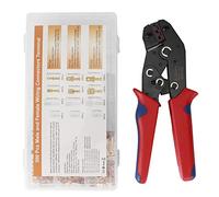 Pinza a crimpare per terminali pressati a freddo Kit di strumenti professionali per piegare cavi isolati Utensili manuali per spelafili per elettricisti e appassionati del fai da