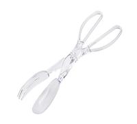 Pinza a forbice multiuso per servire insalata, per dolci da forno, per maneggiare verdure calde, impugnatura antiscivolo, design lavabile in lavastoviglie, utensili per servire insalata