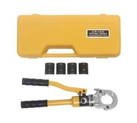 Pinza a forma di V, pinza crimpatrice multistrato 16, 20, 25, 32 mm, 8 tonnellate, con testa girevole a 360°, pinza crimpatrice per tubi