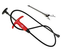 Pinza a leva flessibile 2 in 1 (sistema di pressione a molla) con anello magnetico/barra magnetica 94 cm extra lunga rosso ()maniglia)/rosso (manico)