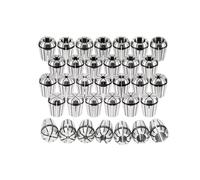 Pinza a molla Pinza di precisione Set ER8 ER16 ER20 ER25 ER32 ER40 for macchina for incidere CNC Fresatura Portautensili for tornio (Size : 19PCS ER32)