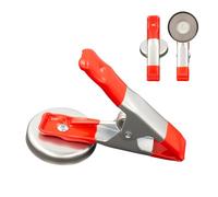 Pinza a molla robusta - Pinza magnetica da 10,2 cm, organizer per carta, portautensili, accessorio per lavagna bianca | Design a clip magnetica potente per artigianato, lavorazione del legno,