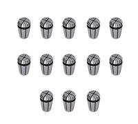 Pinza a Molla, Set di Mandrini 13 Pezzi per Tornio di Fresatura con Intervallo di Serraggio 1 Mm a 7 Mm, Portautensili ER