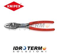 PINZA A PRESA FRONTALE NERA 200MM TWINGRIP KNIPEX 82 01 200 KNIPEX