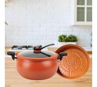 Pinza a pressione micro con rastrelliere a vapore 7L di stufato per stufato