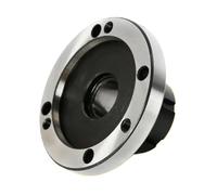 Pinza a quattro assi con flangia - Mandrino for dispositivo for tornio ER16 ER25 ER32 ER40, 125 mm 80 mm 100 mm, acciaio al carbonio, 1 pezzo(ER25-D100 (7 Hole))