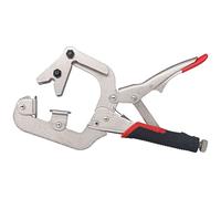 Pinza di bloccaggio a morsetto a C, rotazione di 270° 1in-2in 2in-3in Morsetti per saldatura Impugnatura antiscivolo per tubi tondi quadrati per cilindri in legno