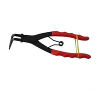 Pinza a scatto resistente per pinze ad anello con naso piegato a 90 gradi, strumento per anelli di fissaggio in cilindri idraulici o moto, strumento manuale caricato a molla con (90 gradi)