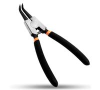 Pinza ad Anelli per Elastici Esterni 90 ° 150 mm, Acciaio al Carbonio Industriale, Antiossidante e Antiruggine