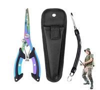 Pinza ad anello Split per la, pinza ad anello divisa - pinza da in acciaio inox con - multifunzione per pesce pesce pesce - strumento a treccia multifunzione taglierina per