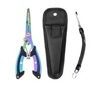 Pinza ad anello Split per la, pinza ad anello divisa - Pinze da in acciaio inox colorato - attrezzo multifunzione per pesce strumento multifunzione treccia taglierina per ingranaggi