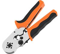 Pinza aggraffatrice per terminali a bussola con sezioni da 0,25 a 6mm