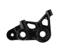 Pinza ammortizzatore anteriore per moto PolyGen con codice di radiazione integrale, costruzione CNC in lega di alluminio, sostituzione diretta per GTS GTV 125 250 300 dal 2023 al (Nera)