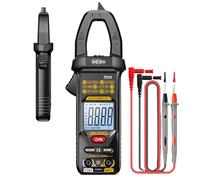 Pinza Amperometrica,4000 Conteghi Misuratore DC Senza Contatto | Display Antiscottaggio per Corrente Tensione AC DC - Elettrico Automobilistico Casa Industriale Garage