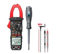 Pinza amperometrica digitale 4000 conteggi multimetro ST180/B05 tester di tensione amperometro for auto capacità NCV Ohm strumento misuratore(RED)