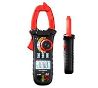 Pinza Amperometrica Digitale AC Portatile 4000 Conteggi Tester Digitale | Multimetro tester di tensione Per Test Filo In Tensione Temperatura Diodi Continuità Elettrico HVAC Automotive C
