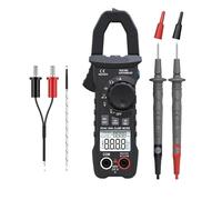 Pinza amperometrica digitale DC AC 600A Corrente Vero RMS Amperometro Pinze Smart Auto Rang 6000 Multimetro Tensione(ZT-QB9-DC AC)