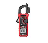 Pinza amperometrica digitale, HT207 Pinza Amperometrica Digitale 600V 400A Multimetro Voltmetro Amperimetrica Vero RMS Capacità NCV Ohm Hz Tester(HT207A)