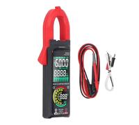 Pinza Amperometrica Digitale Multimetro a Doppio Schermo, Test Tester Corrente DC AC con Torcia - Rilevamento Corrente Automobilistica, Misura Non Contatto, Ideale per