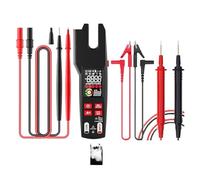 Pinza amperometrica digitale U6 600A AC DC Pinza amperometrica Voltmetro con rilevamento a infrarossi senza contatto Tester elettrico(BSIDE U6 Kit)