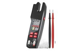 Pinza amperometrica digitale U6 DC/AC 600A Pinza amperometrica T-RMS Corrente a ganascia aperta Tester elettrico Multimetro automatico(U6-USB Charging)