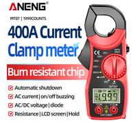 Pinza amperometrica MT87 ANENG Multimetro portatile 1999 Conti Tester di tensione CC/CA Amperometro Rivelatore NCV Ohm Strumenti di riparazione auto industriali