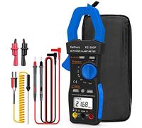 Pinza Amperometrica Multimetri 1000A, Kethvoz Monofase/Trifase a 3/4 Fili Multimetro Digitale Professionale Misura CC/CA Tensione AC/DC Corrente Fattore di Potenza Angolo di Fase 580P