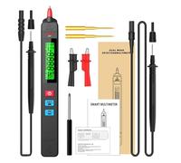 Pinza amperometrica Multimetro digitale intelligente a penna, tester automatico senza contatto, rilevamento della tensione CC/CA, capacità Ohm, diodo, misuratore di continuità(Z1-new Tool kits)