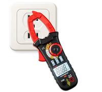 Pinza Amperometrica Multimetro Tester capacità e corrente alternata con | Tester Amp E Tensione Per Test Filo In Tensione Temperatura Diodi Continuità Elettrico HVAC Automotive C