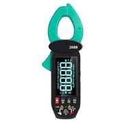 Pinza amperometrica, Pinza amperometrica per rilevamento corrente di dispersione RMS reale da 0,1 mA Multimetro per CA CC 60 A