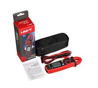 Pinza amperometrica Pinza amperometrica serie UT210, multimetro digitale, corrente CC/CA, vero valore efficace, pinza amperometrica, tester di tensione ohm ad alta precisione(UT210E AC DC 100A)