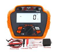 Pinza Amperometrica Tester di resistenza isolamento T6125 Megaohmmetro digitale ad alta precisione 500V 2500V Misuratore portatile intelligente(T6110(1000V))