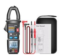 Pinza amperometrica Trasmissione vocale Multimetro digitale Tester di tensione di corrente Strumenti for pinze elettriche(Noir)