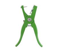 Pinza applicatore per orecchini animali in lega di alluminio verde 24cm - resistente e riutilizzabile, manico ergonomico antiscivolo, ideale per bestiame come bovini, pecore e