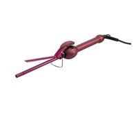 Pinza arricciacapelli sottile da 9 mm, bacchetta arricciacapelli professionale in tormalina ceramica sottile da 3/8 pollici, per capelli lunghi e corti, per donne, uomini, bambini, 110-240 V, spina UK