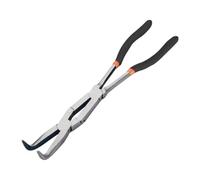 Pinza autobloccante a becco lungo 33 cm, morsetto antiscivolo per | Pinze Sottili a Punta Lunga per Pesca in Acqua Salata, Bigiotteria, Artigianato, Cucina e Auto