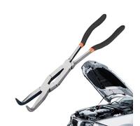 Pinza autobloccante a becco lungo profonda 33 cm, gancio antiscivolo con | Pinze a punta lunga e sottile per Pesce, Pesca, Creazione Gioielli, Artigianato, Cucina, Auto, Acqua Salata