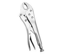 Pinza autobloccante da 5 pollici, pinza con ganasce curve, pinza a pressione ad alte prestazioni da 5 pollici, design di tipo C, a buco fisso, a pinza, multiuso per diversi