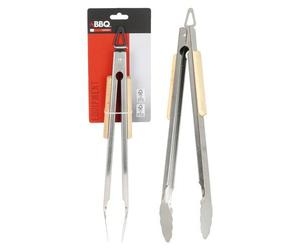 Pinza barbecue Bbq C83506020 manico legno