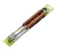 PINZA BARBECUE M0390 OMPAGRILL - INOX/LEGNO CM 39- 3 pezzi