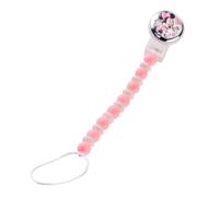 Pinza Ciuccio Disney Minnie Mouse con Sfere Colorate Sicure per Dentizione Neona