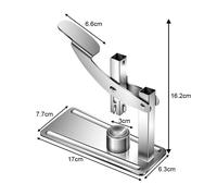 Pinza clip cracker dadi per castagne e noci con manico comodo