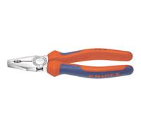 KNIPEX 03 05 200 Pinza universale cromata rivestiti in materiale bicomponente 200 mm