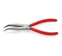 Pinza con becchi mezzotondi Angolati 40° Elettronica e meccanica di precisione