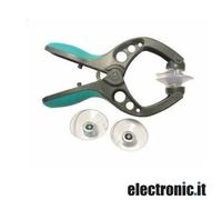 Pinza con ventose per smontaggio display smartphone - 2 kit