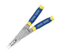 Pinza convertibile in acciaio al carbonio trattato termicamente, ganascia regolabile e spellafili per cavi da 0,5-6 mm², pinze convertibili per riparazione automatica