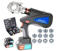 Pinza Crimpatrice a Batteria 18V 5AH per Capicorda con Matrici 16-300 mm²